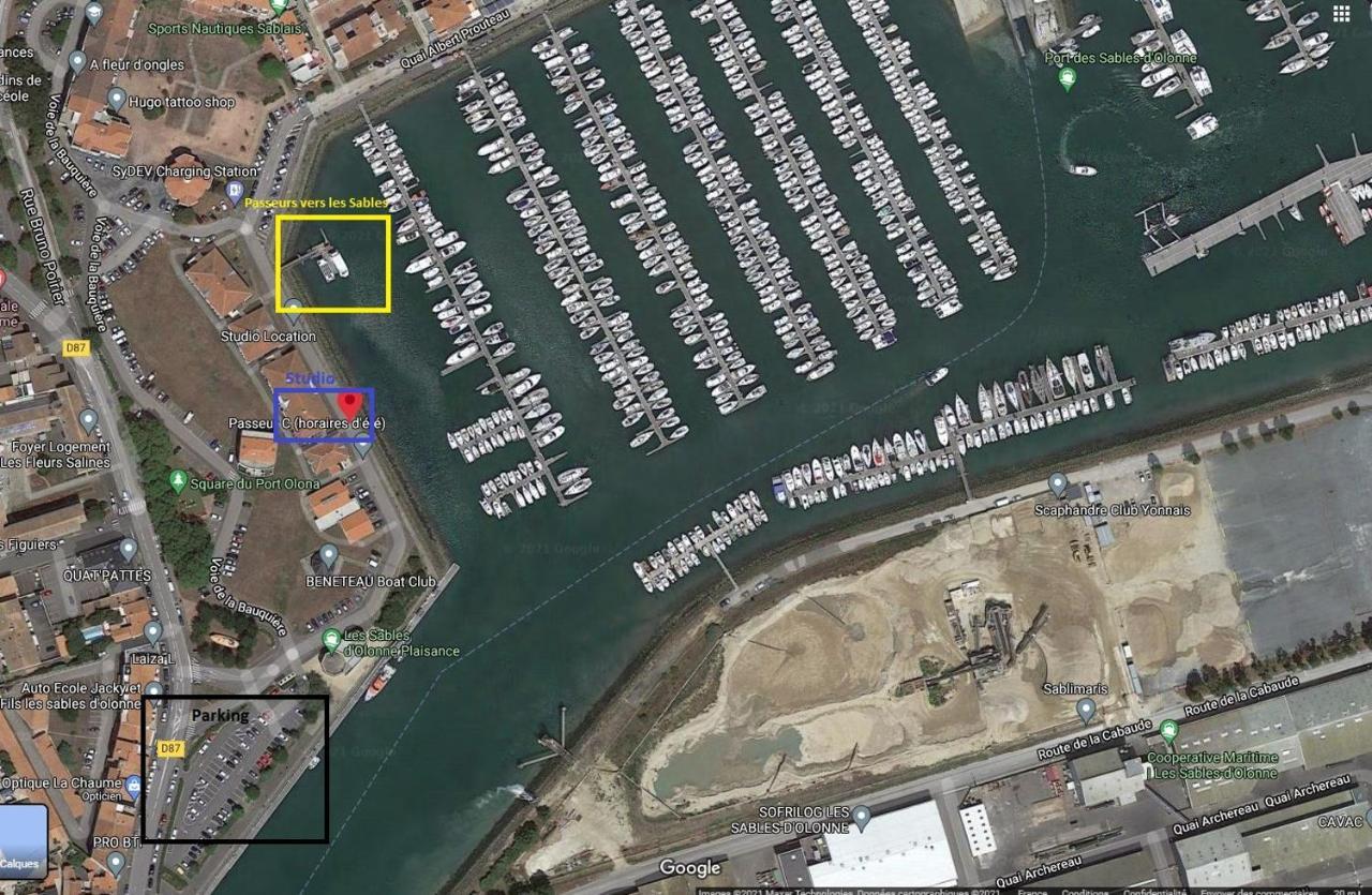 Studio Les Sables D'Olonne Port Olona - La Chaume Luaran gambar